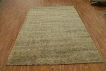 Classic Beige Gabbeh Area Rug 8x11 Adds Warmth and Texture to Spaces