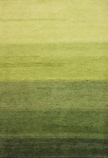 Luxurious Green Gabbeh Rug 5x7 for a Serene Touch to Your Decor