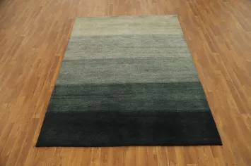 Sophisticated Gradient Gabbeh Area Rug 6x8 Enhance Your Cozy Home