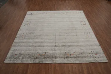 Handmade Gabbeh Oriental Area Rug 9x9