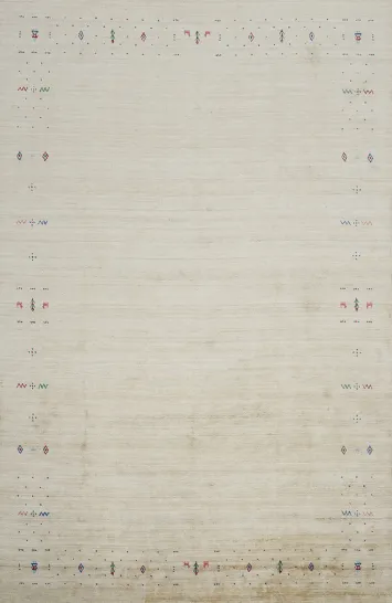 Sophisticated Gabbeh Oriental Area Rug 9x12