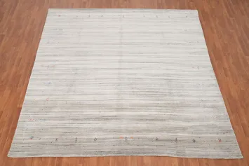 Subtle Design Handcrafted Gabbeh Area Rug 9x10
