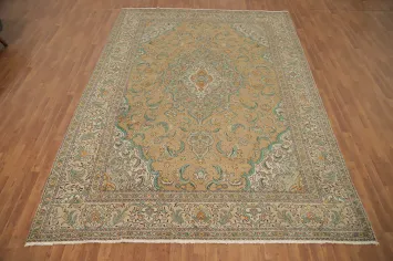 Traditional Wool Tabriz Persian Area Rug 8x12