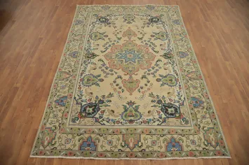 Traditional Tabriz Persian Area Rug 6x9