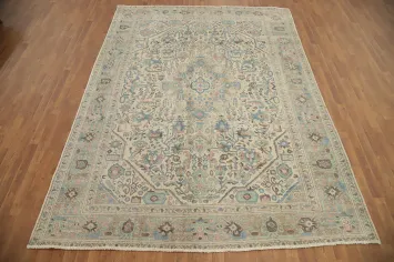 Handmade Wool Tabriz Persian Area Rug 8x11