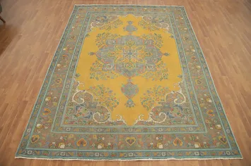 Handmade Wool Tabriz Persian Area Rug 8x11