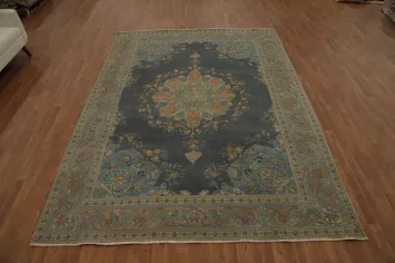 Traditional Wool Tabriz Persian Area Rug 8x11