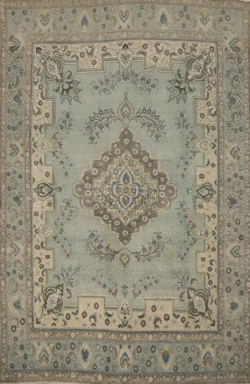 Handmade Wool Tabriz Persian Area Rug 10x12