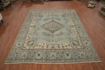 Handmade Wool Tabriz Persian Area Rug 10x12