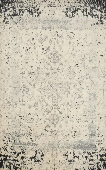 Handmade Wool Gabbeh Oriental Area Rug 5x8