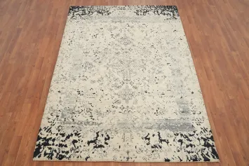 Handmade Wool Gabbeh Oriental Area Rug 5x8