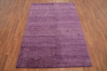 Elegant Purple Gabbeh Rugs for Contemporary Living Spaces