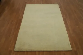 Soft Neutral Gabbeh Rug 4x6 to Enhance Your Modern Living Space