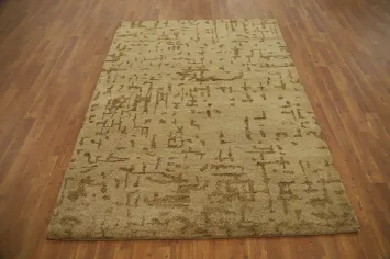 Handmade Wool Gabbeh Oriental Rug 5x7