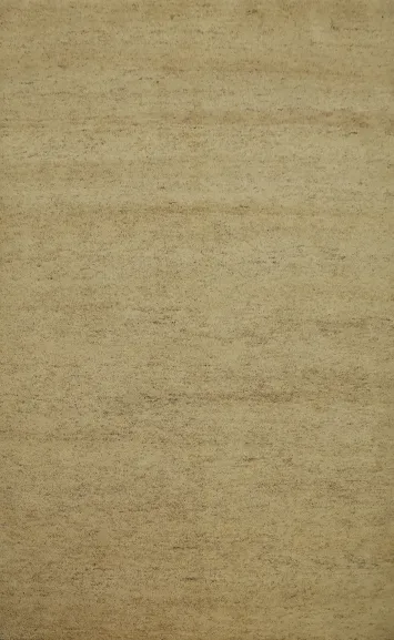 Modern Gabbeh Handmade Wool Area Rug 6x8