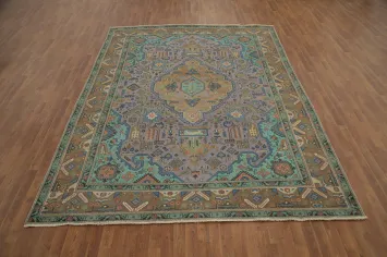 Richly Textured Style Tabriz Persian Area Rug 8x11