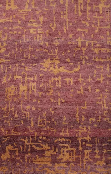 Contemporary Abstract Gabbeh Rug 5x6 for Modern Homes