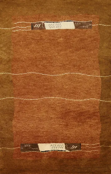Artistic Wool Gabbeh Rug 5x7 Perfect Blend of Style and Comfort