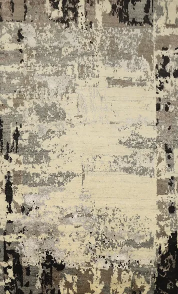 Elegant Abstract Gabbeh Area Rug 5x8 for Modern Home Interiors