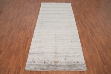 Handmade Gabbeh Oriental Area Rug 5x12