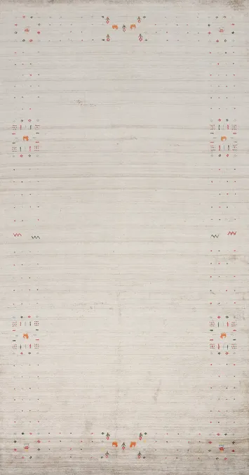 Handmade Gabbeh Oriental Area Rug 7x12