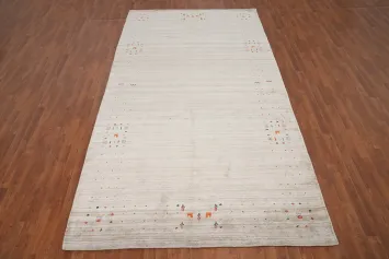 Handmade Gabbeh Oriental Area Rug 7x12