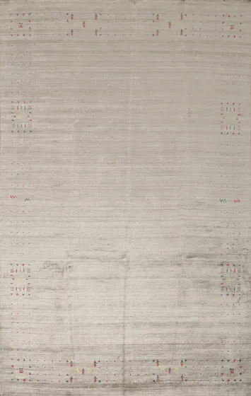 Tribal Gabbeh Oriental Area Rug 8x12