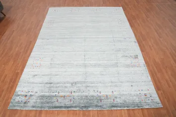 Little Animals Gabbeh Handmade Large Area Rug 9x12