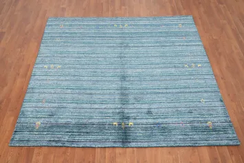 Handmade Gabbeh Square Area Rug 6x6