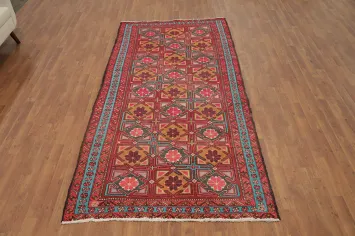 Geometric Ardebil Persian Area Rug 5x9