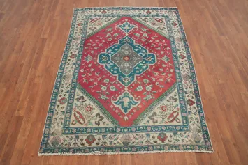 Traditional Wool Tabriz Persian Rug 5x6