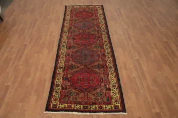 Handmade Ardebil Persian Runner Rug 3x10