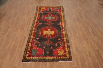 Geometric Ardebil Persian Runner Rug 4x10