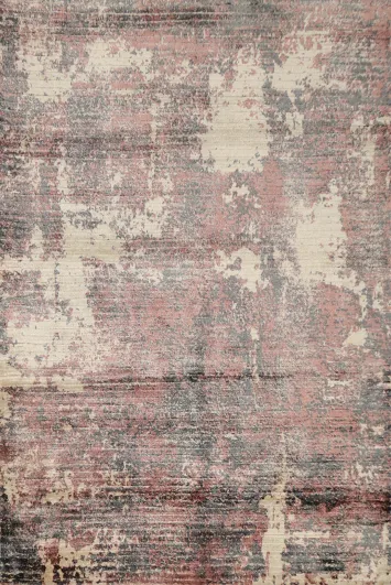 Distressed Look Multi-Color Abstract Rug 5x6 for Elegant Spaces
