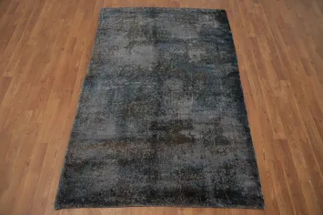 Sophisticated Abstract Rug 4x6 with Abstract Art