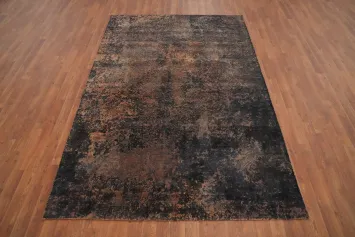 Charm Distressed Look Rustic Abstract Area Rug 5x8