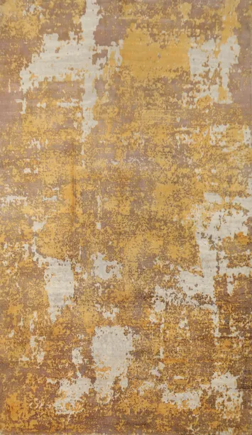 Distressed Look Abstract Area Rug 5x8 for Elegant Living Room Decor