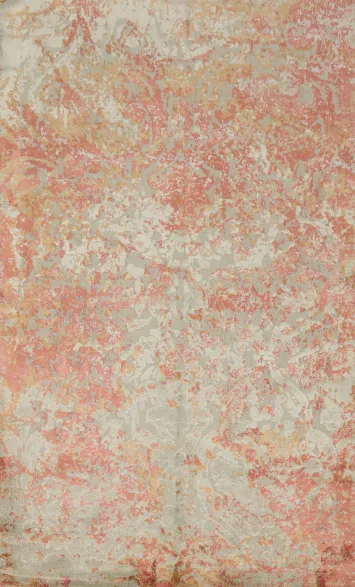 Transform Your Room with This Soft Blush Abstract Rug 4x6