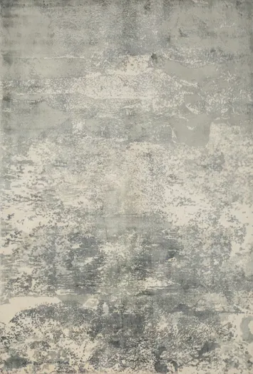 Elegant Abstract Rug 5x7 with Cool Tones for Modern Interiors
