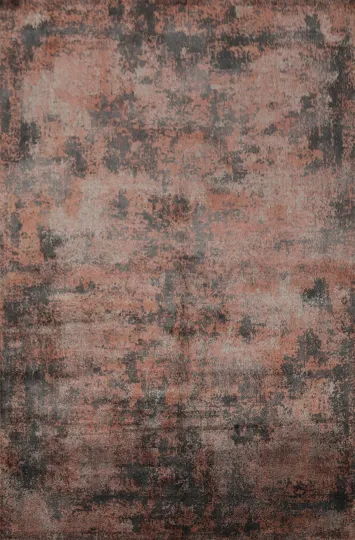 Chic Distressed Look: Modern and Versatile Abstract Area Rug 6x8