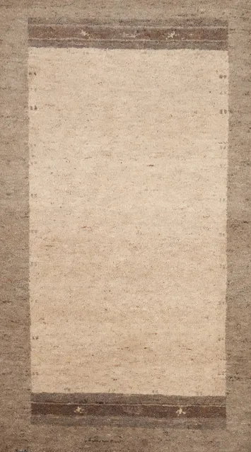 Handmade Wool Gabbeh Oriental Rug 2x4