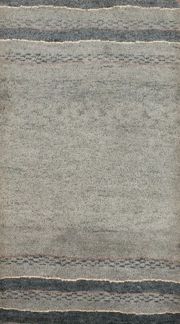 Elegant Gray Gabbeh Rug 3x5 for Modern Interiors