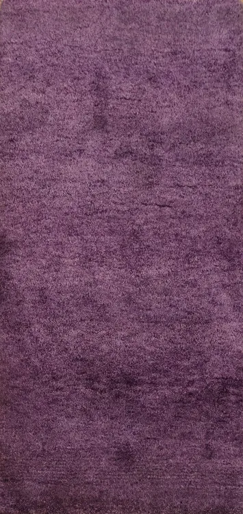 Luxurious Purple Shag Gabbeh Rug 2x5 for Warmth and Style in Living Spaces