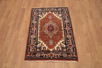 Geometric Heriz Serapi Oriental Accent Rug 2x3