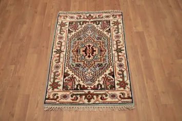 Geometric Heriz Serapi Oriental Accent Rug 2x3