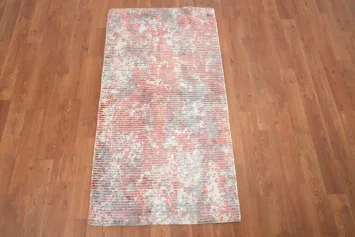 Handmade Wool Abstract Oriental Rug 2x4