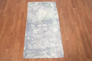 Pastel Dreamscape: Soft Abstract Artistry Abstract Rug 2x4