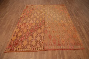Vegetable Dye Kilim Turkish Rug 5x7