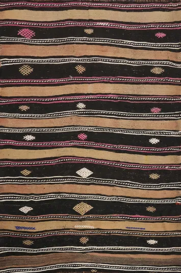 Elegant Striped Kilim Rug 5x7 for Your Home Decor