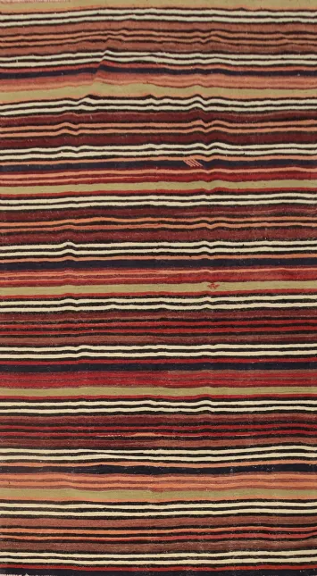 Vegetable Dye Kilim Turkish Area Rug 5x9